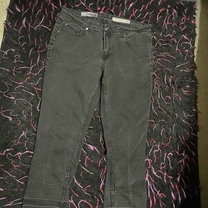 Jordache Black Straight Leg Jeans Classic Style